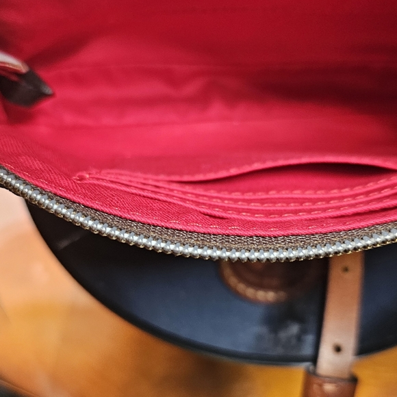 Dooney & Bourke Lexi Navy Nylon Crossbody Bag - Picture 10 of 16